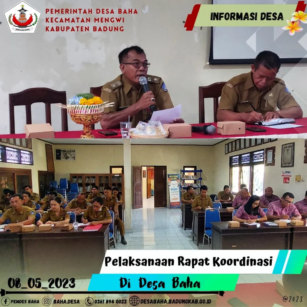 Rapat Koordinasi Pemerintahan Desa